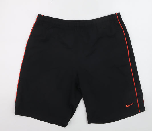 Nike Men’s Black Dri-Fit Shorts L Moisture Wicking Quick Dry