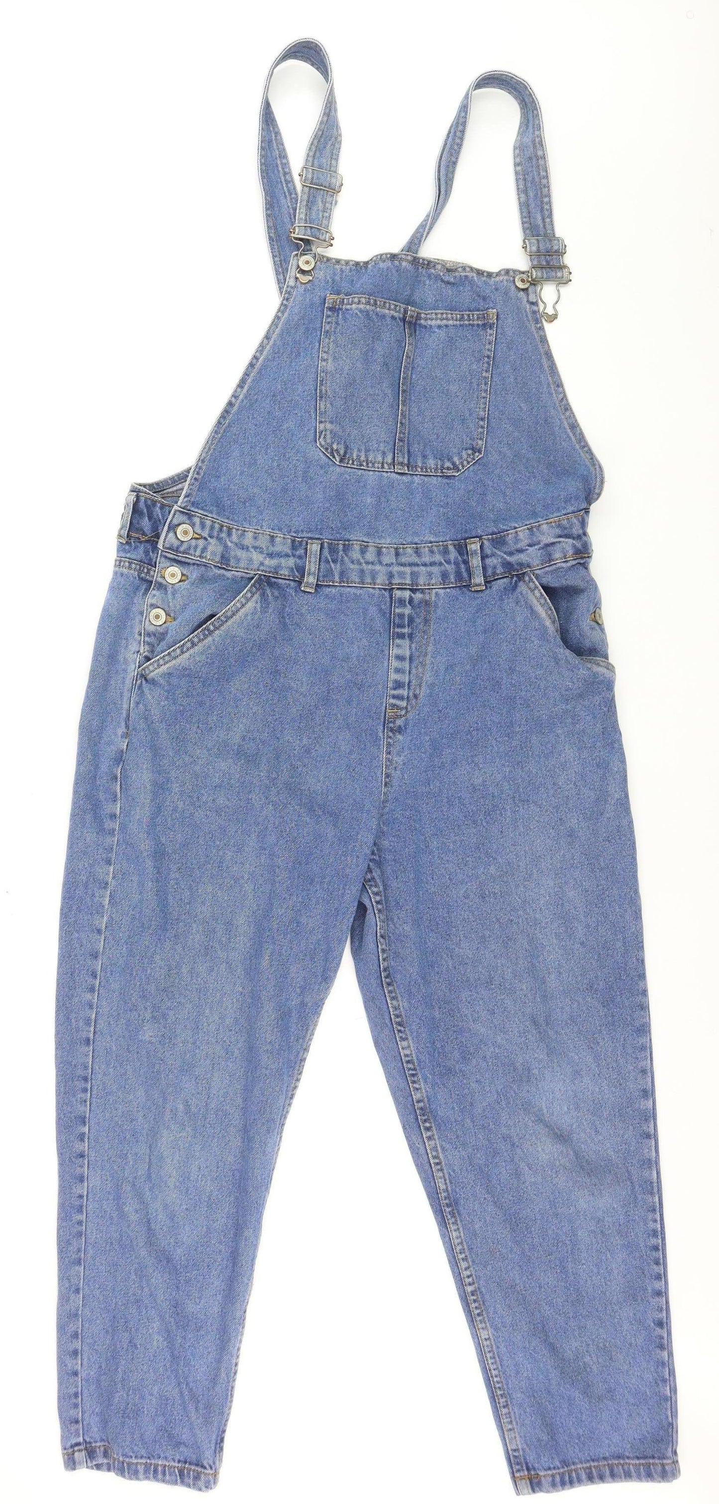Denim Co. Women's Blue Mom Style Relaxed Fit Jeans Size 16