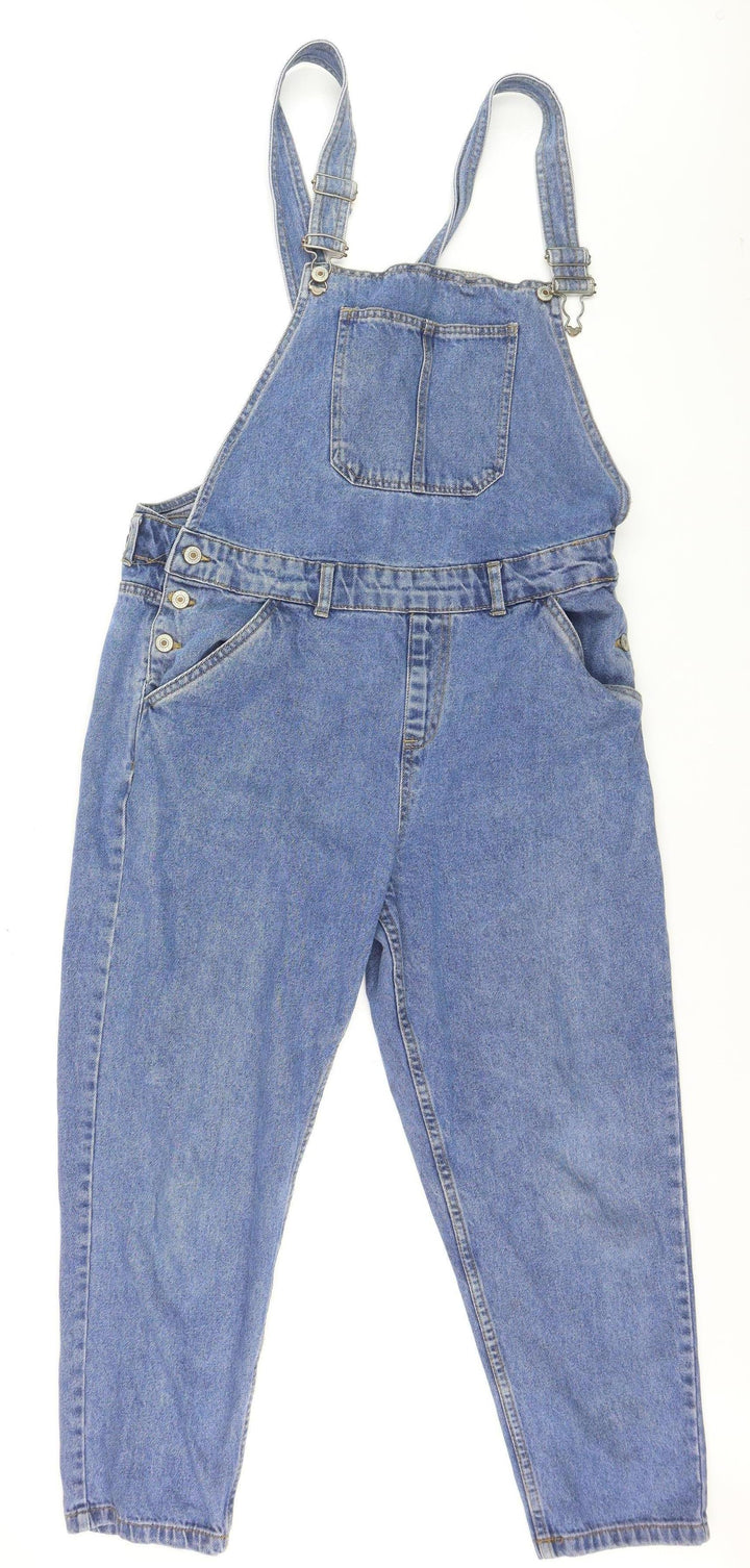 Denim Co. Women's Blue Mom Style Relaxed Fit Jeans Size 16