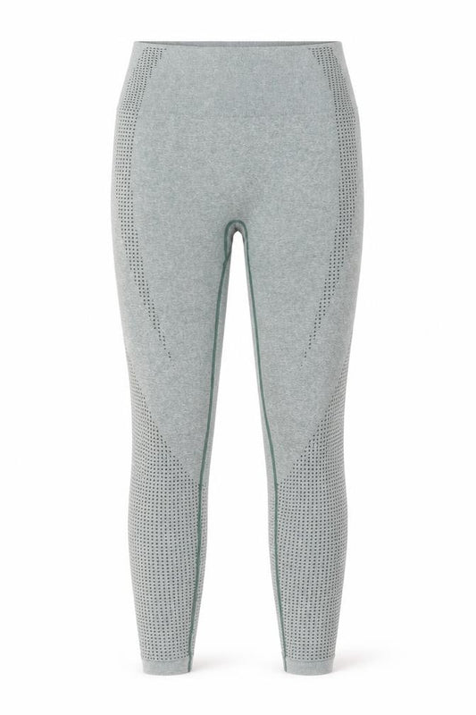 Dunnes Stores Women Green Seamless Leggings L Gym Training