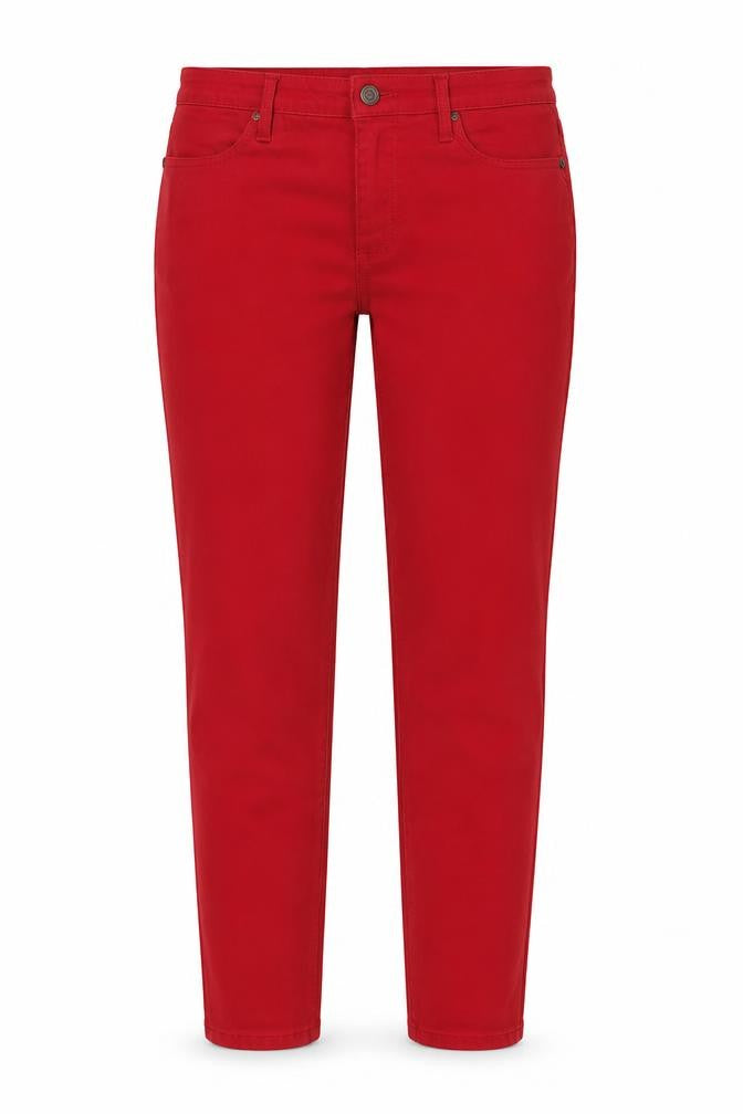 Talbots Women Red High-Rise Jegging Jeans Size 10 Slim Fit
