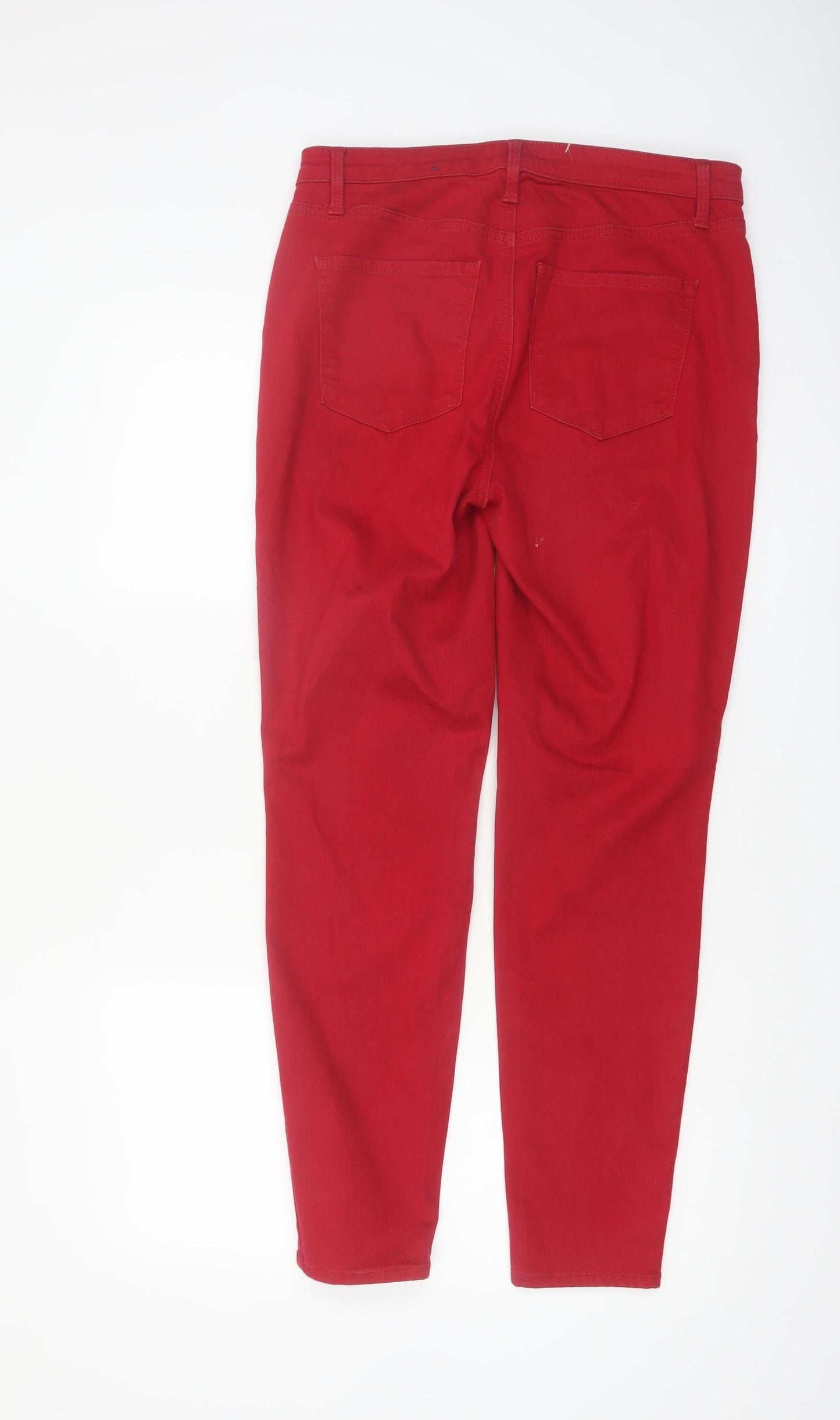 Talbots Women Red High-Rise Jegging Jeans Size 10 Slim Fit