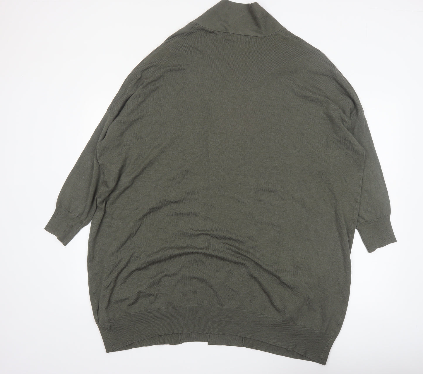 Atmosphere Women's Green Size 20 Long Sleeve Open Front Cardigan