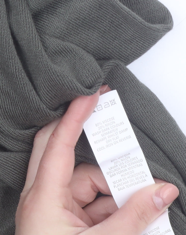 Atmosphere Women's Green Size 20 Long Sleeve Open Front Cardigan