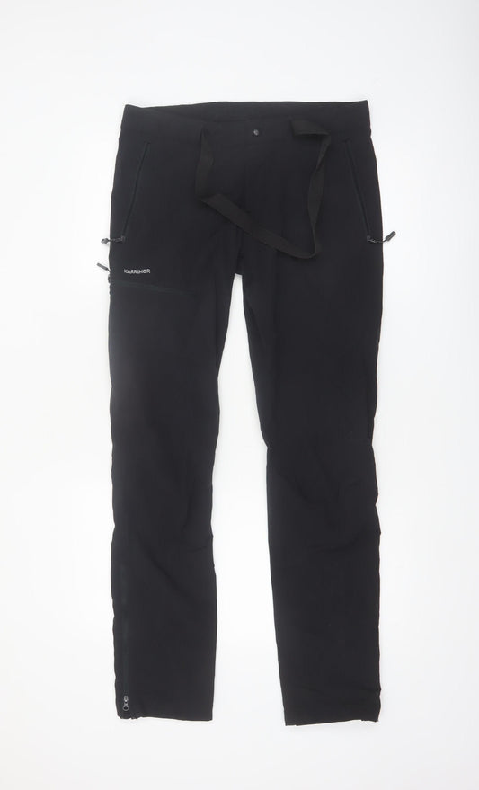 Karrimor Women’s Black Cargo Outdoor Softshell Trousers Size 10