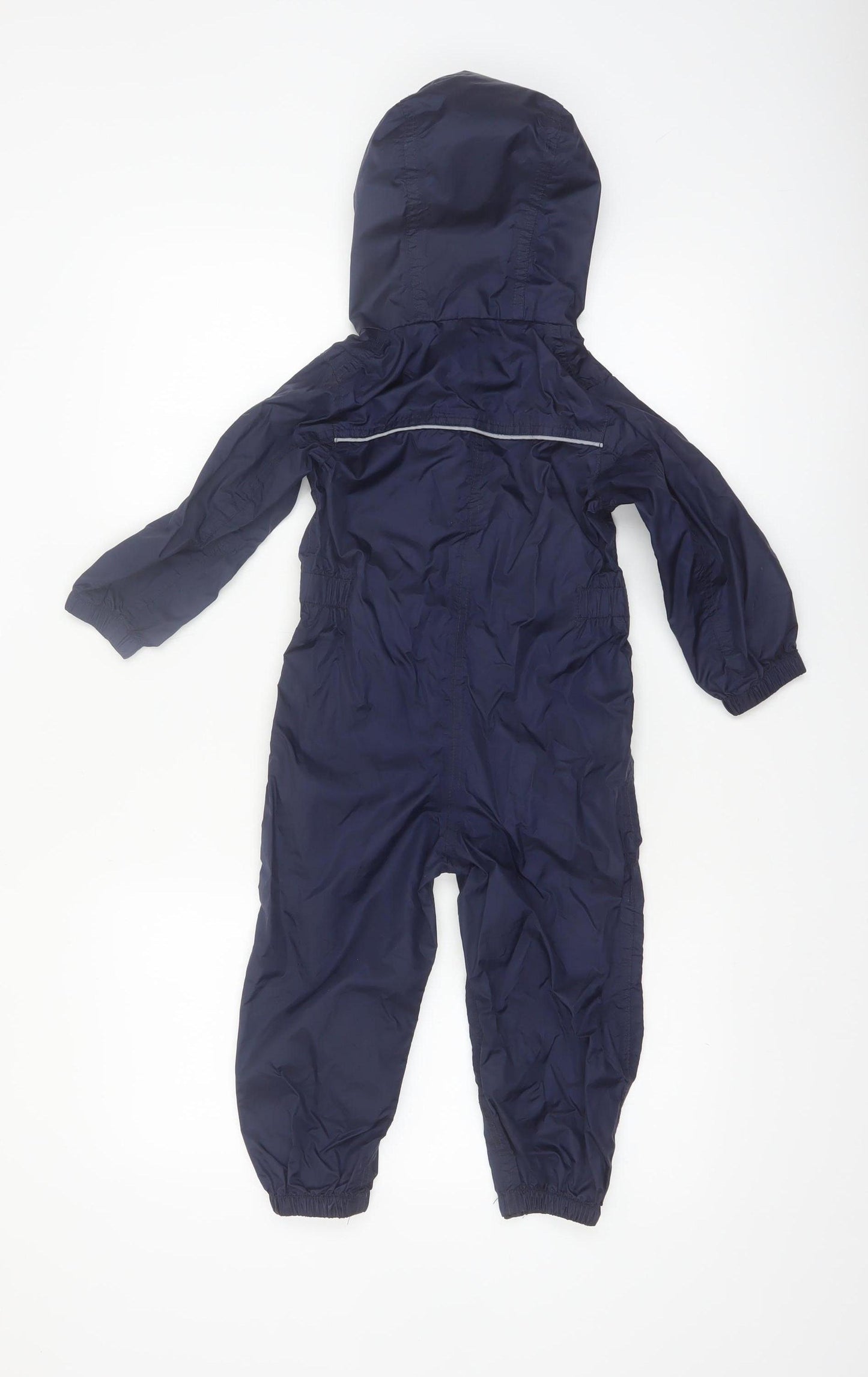Regatta Boys Blue Waterproof Hooded Snowsuit 2-3 Years
