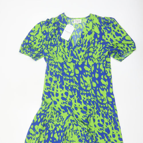Retro&Icone Women’s Multicoloured M Fit & Flare Short Sleeve Dress