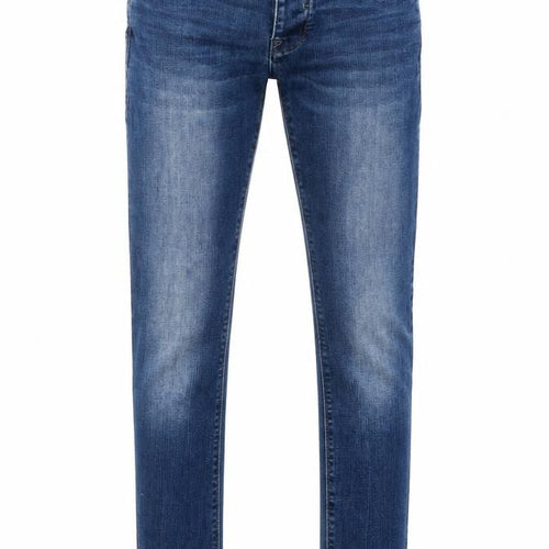 Redefined Rebel Men's Blue Slim Fit Denim Jeans 30R Medium Wash