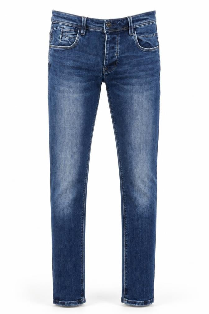 Redefined Rebel Men's Blue Slim Fit Denim Jeans 30R Medium Wash