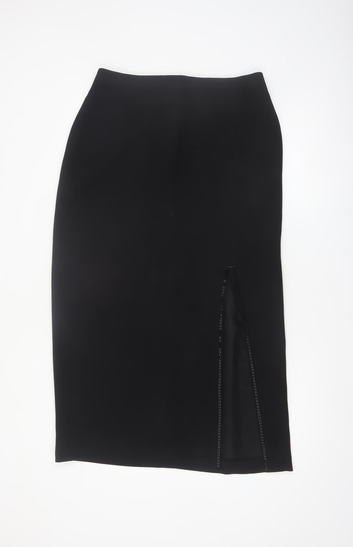 Next Women’s Black Size 14 Pencil Skirt Knee Length Formal Workwear