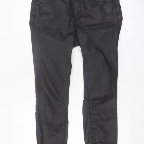 Salsa Womens Black Slim Fit Jegging Style Stretch Trousers Size 10