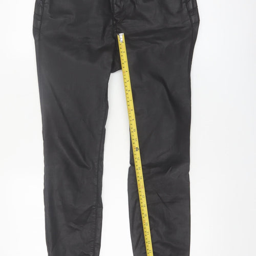 Salsa Womens Black Slim Fit Jegging Style Stretch Trousers Size 10