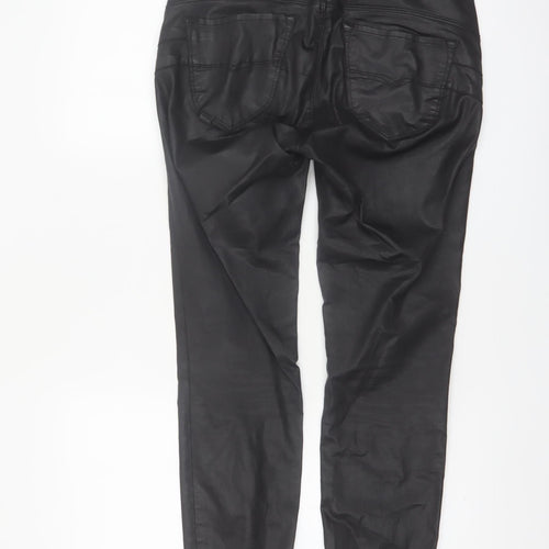 Salsa Womens Black Slim Fit Jegging Style Stretch Trousers Size 10