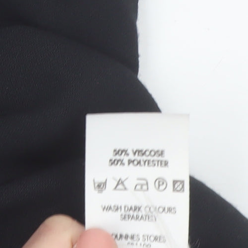 Classics Collection Women Black Size 10 A-Line Sleeveless Dress