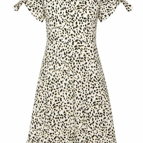 Wednesday's Girl Women's Multicoloured XS A-Line Animal Print Dress