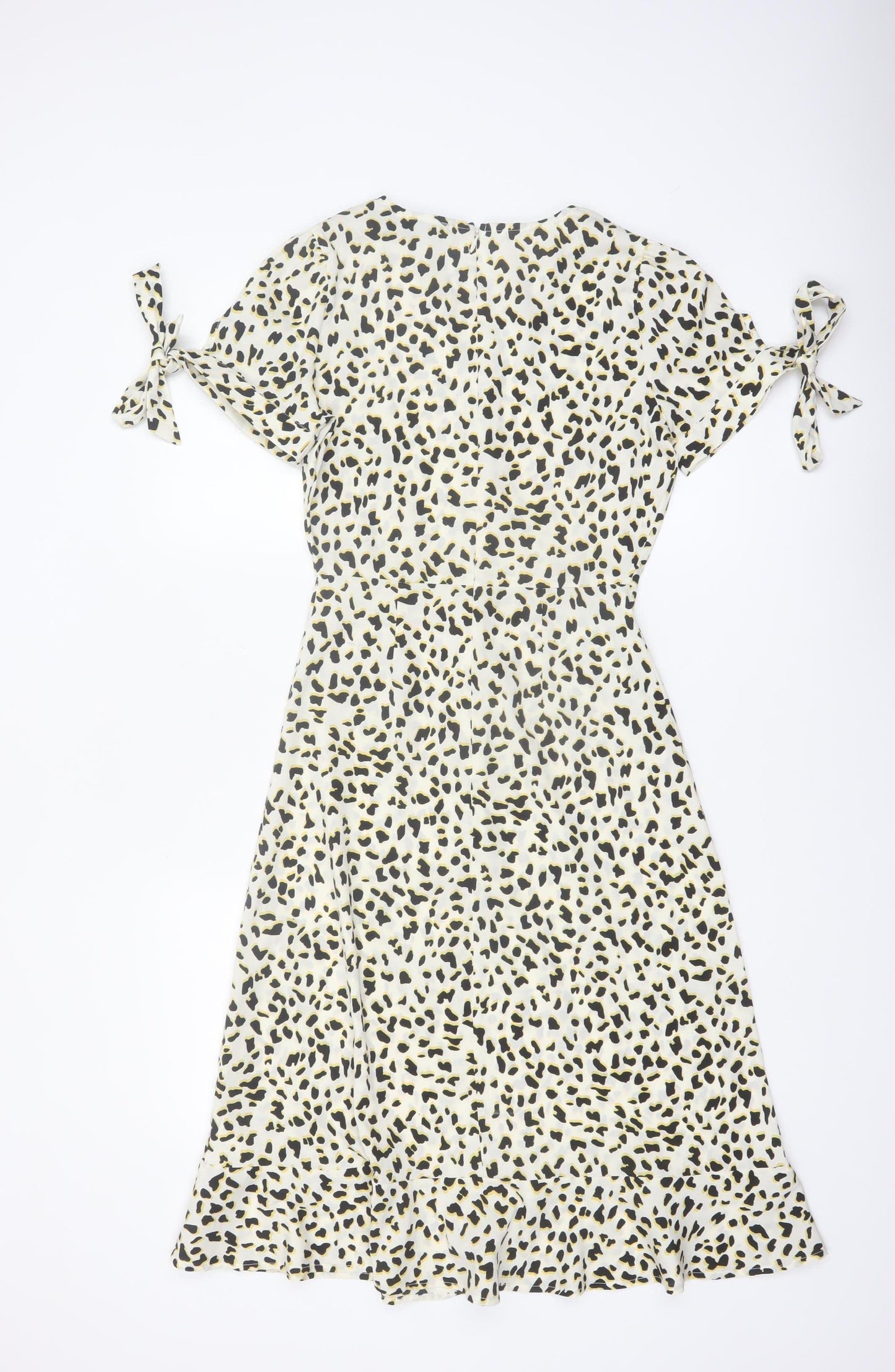 Wednesday's Girl Women's Multicoloured XS A-Line Animal Print Dress