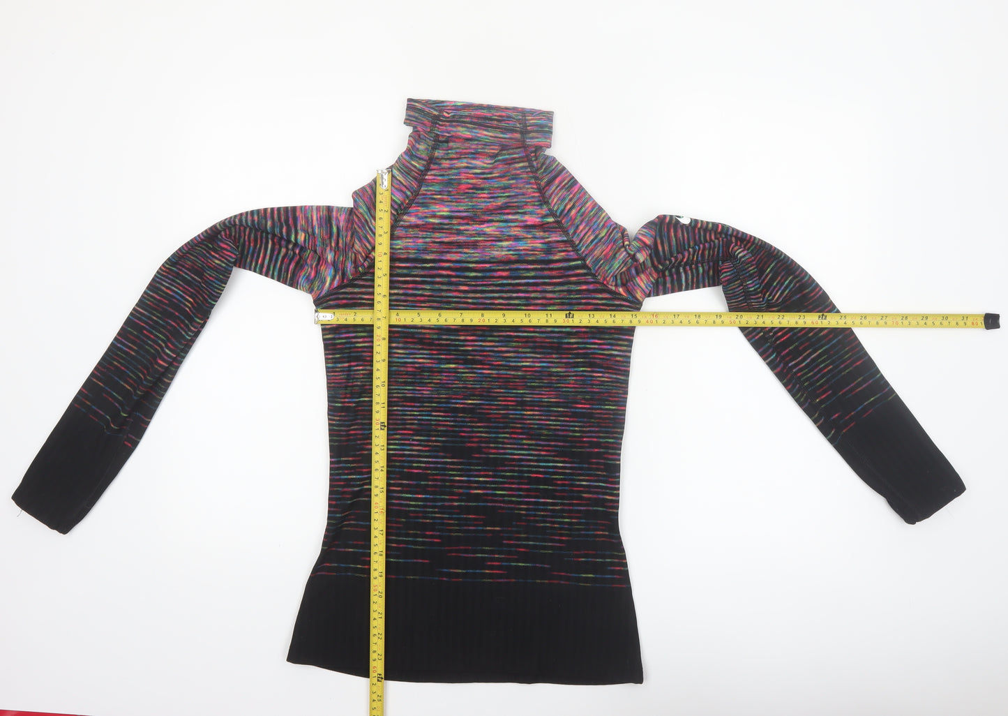 Nike Pro Hyperwarm Women's Multicoloured Long Sleeve Athletic Top S