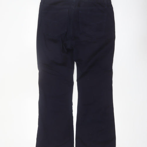 Gap 1969 Women's Blue Long & Lean Stretch Trousers Size 10
