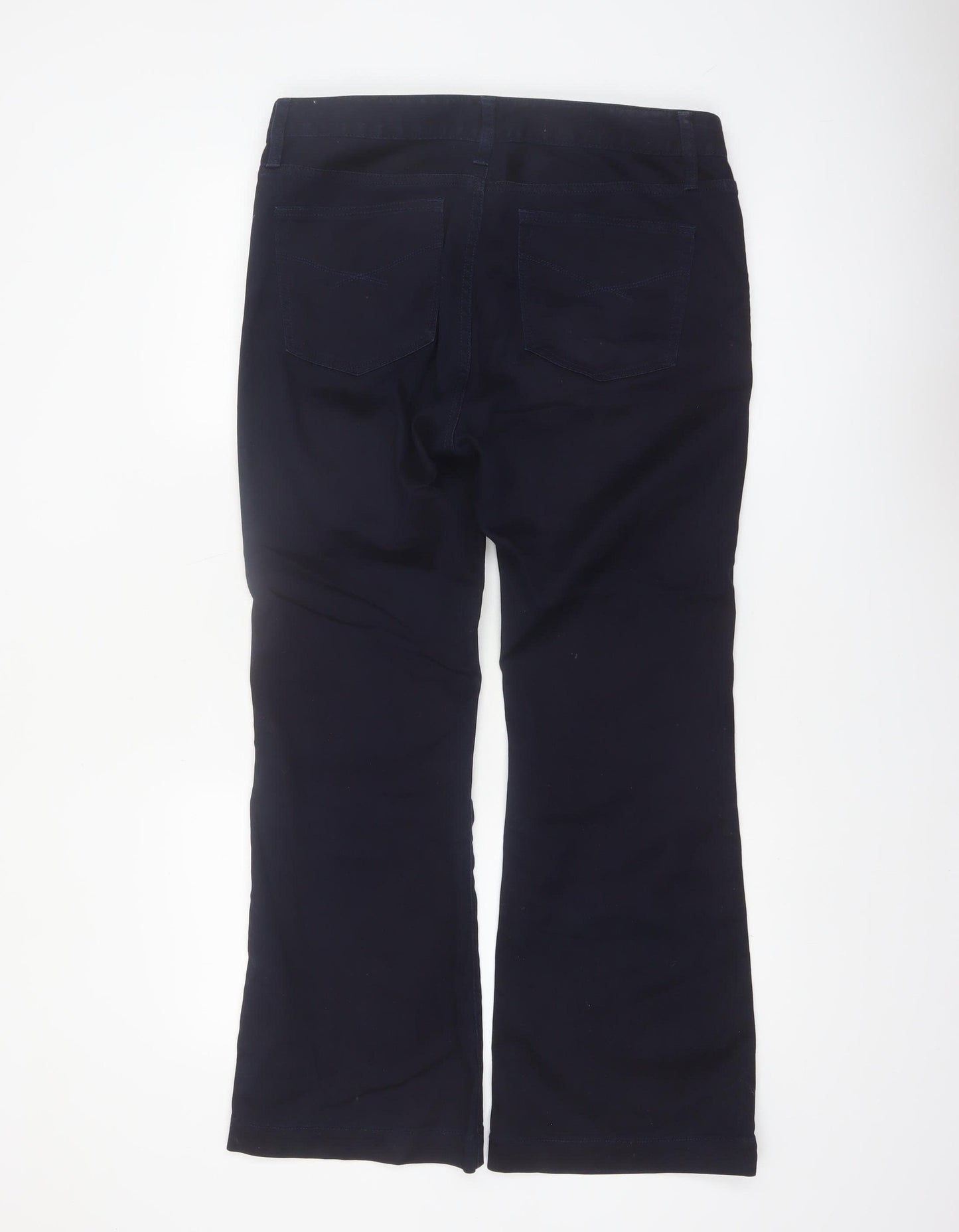 Gap 1969 Women's Blue Long & Lean Stretch Trousers Size 10