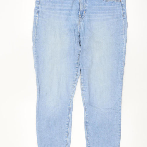 GAP Women’s Blue High Rise True Skinny Jeans Size 14 Regular