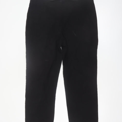 Dunnes Women Black L Stretch Slim Leg Jersey Trousers