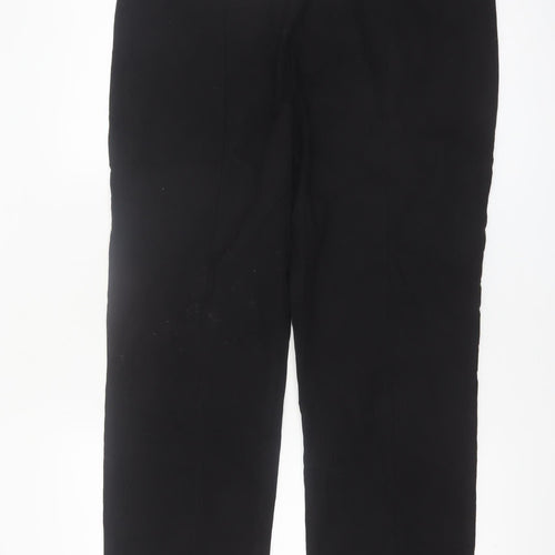 Dunnes Women Black L Stretch Slim Leg Jersey Trousers