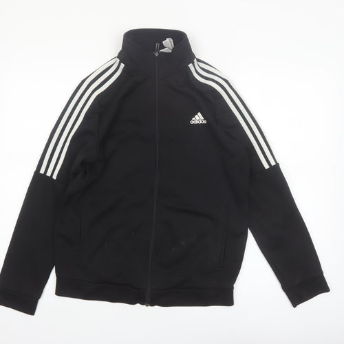 Adidas Women's Black Full Zip Basic Sports Jacket Size L