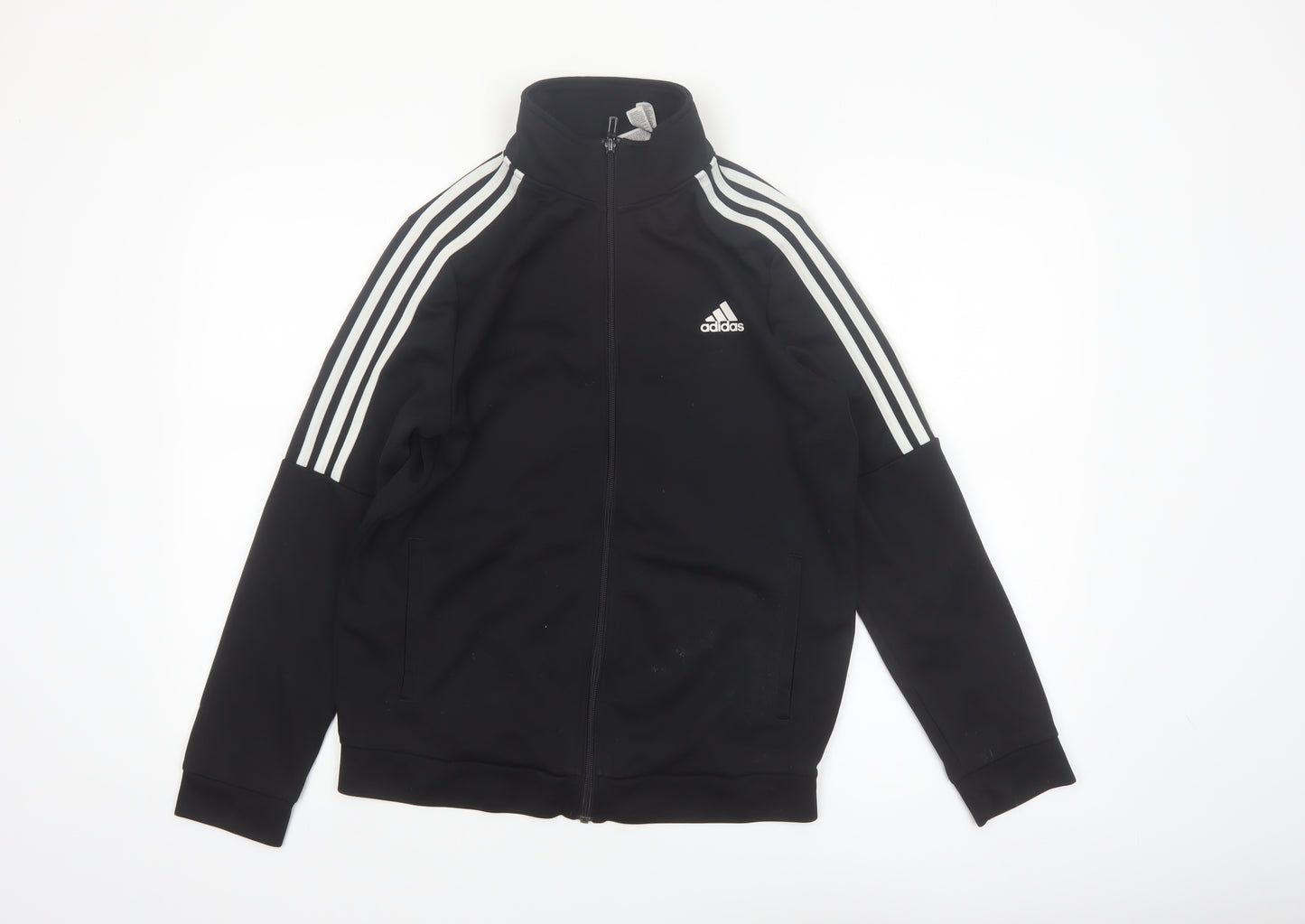 Adidas Women's Black Full Zip Basic Sports Jacket Size L