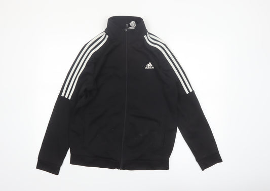 Adidas Women's Black Full Zip Basic Sports Jacket Size L