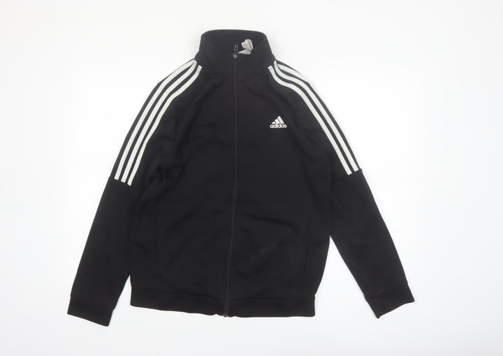 Adidas Women's Black Full Zip Basic Sports Jacket Size L