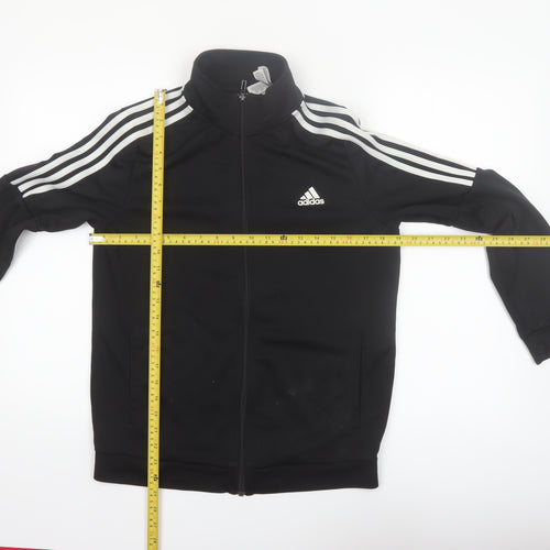 Adidas Women's Black Full Zip Basic Sports Jacket Size L