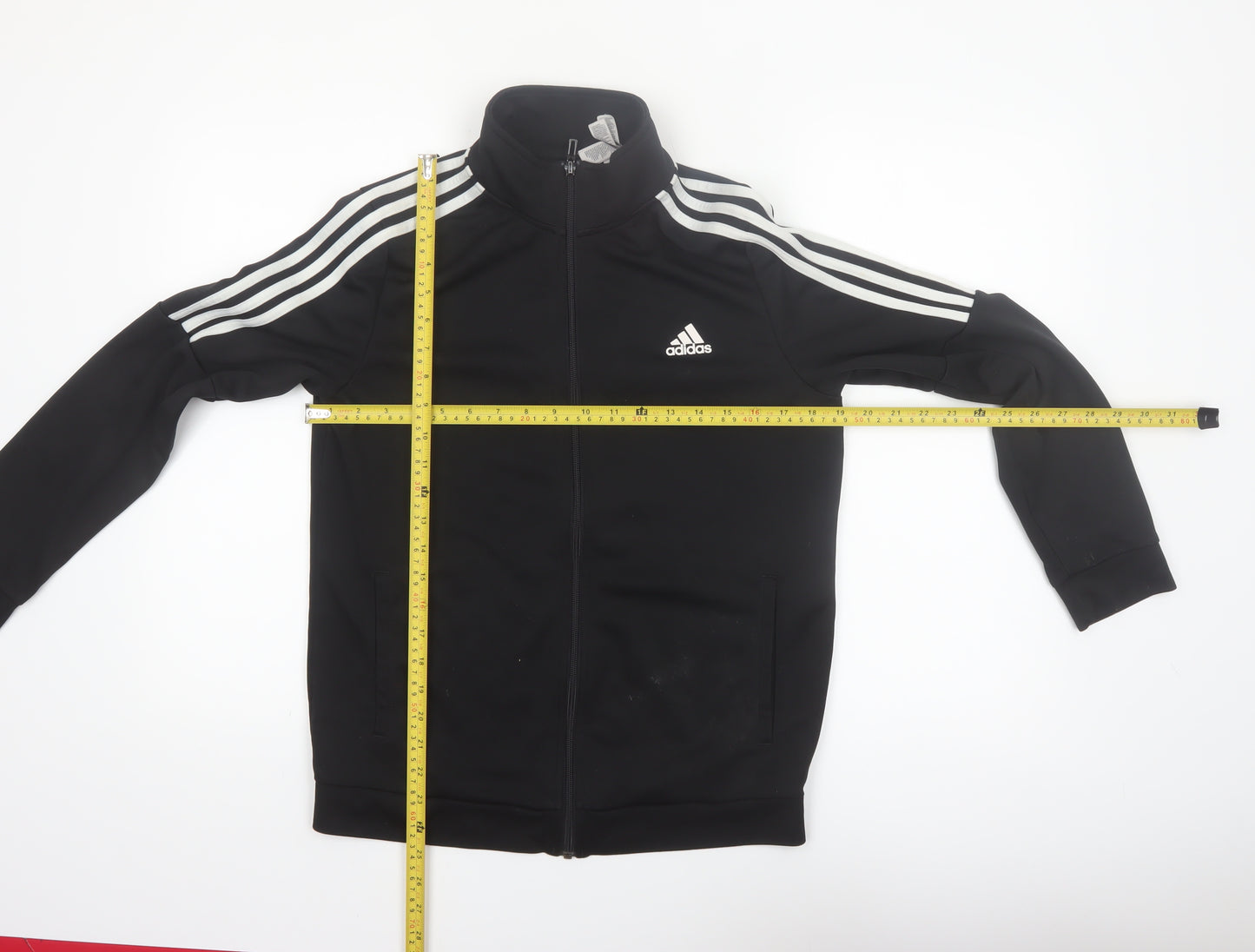 Adidas Women's Black Full Zip Basic Sports Jacket Size L