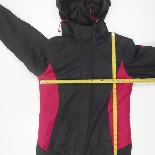 McKinley Womens Black XS Waterproof Hooded Ski Jacket