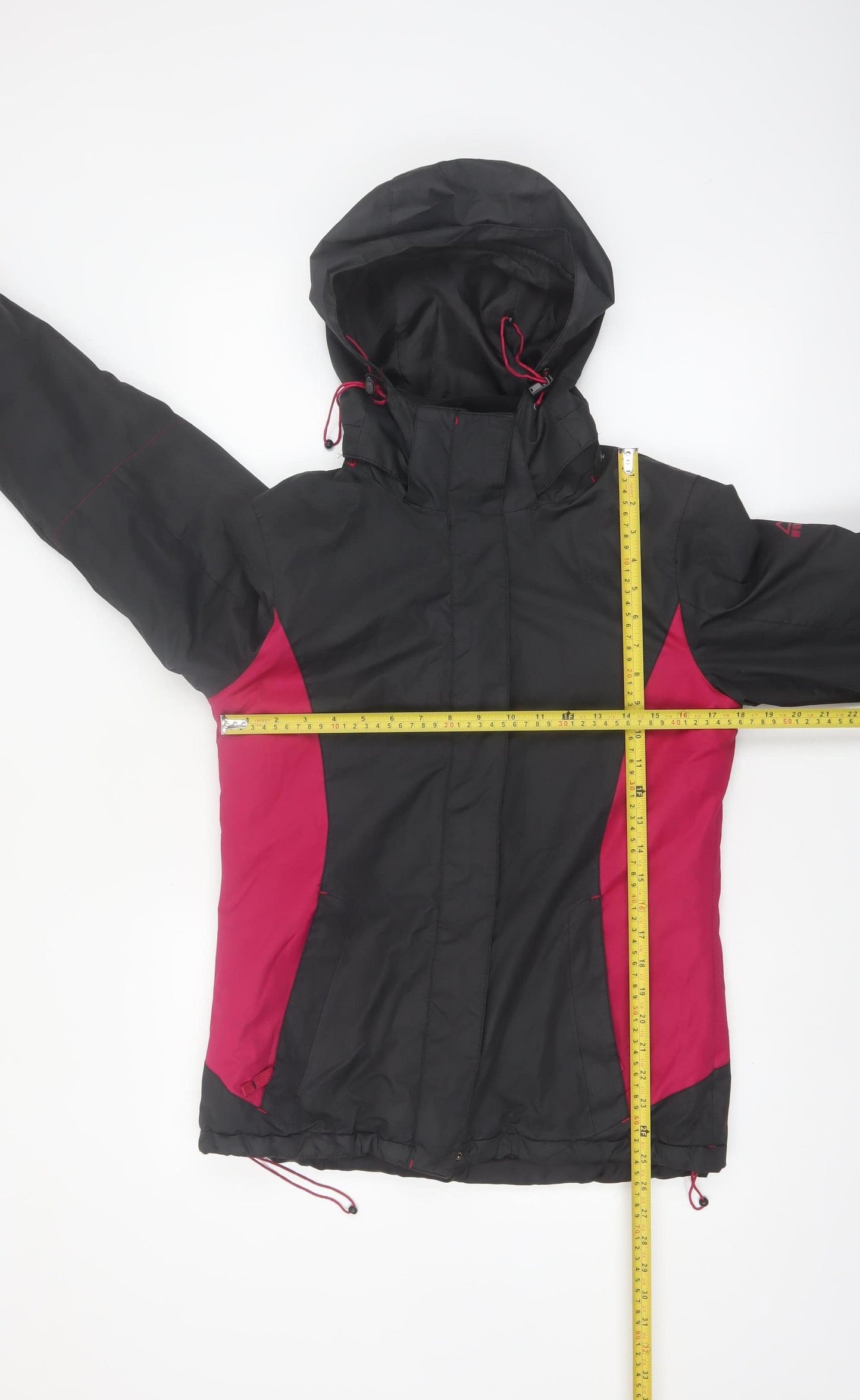 McKinley Womens Black XS Waterproof Hooded Ski Jacket
