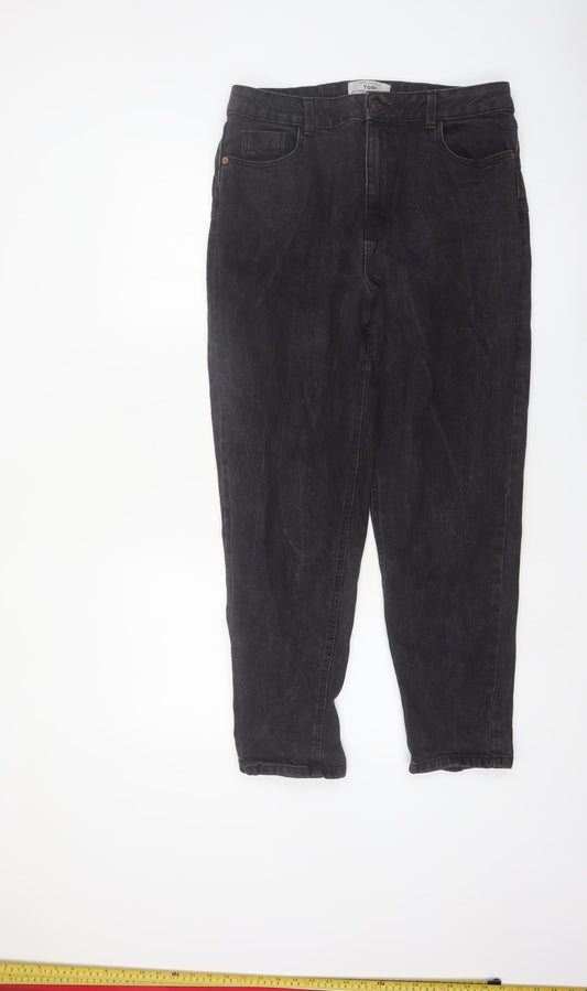 New Look Women’s Black Tori Mom Slim Fit Jeans Size 14