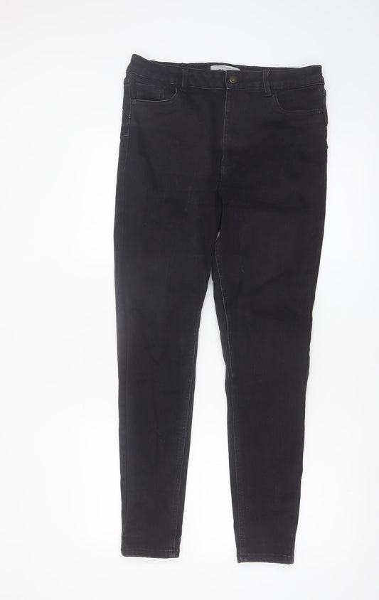 New Look Women’s Black Skinny Lift & Shape Jeans Size 14