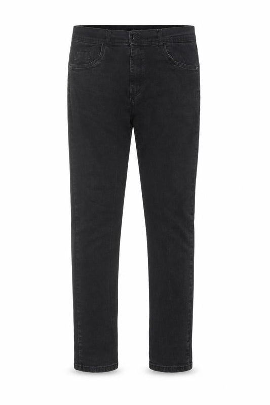 EXXO Men's Black Slim Skinny Jeans Size 44 Stretch Denim