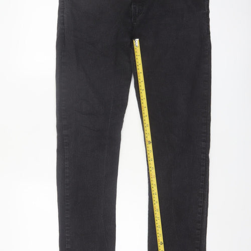 EXXO Men's Black Slim Skinny Jeans Size 44 Stretch Denim
