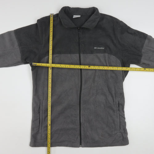 Columbia Men's Grey XL Fleece Full Zip Basic Jacket