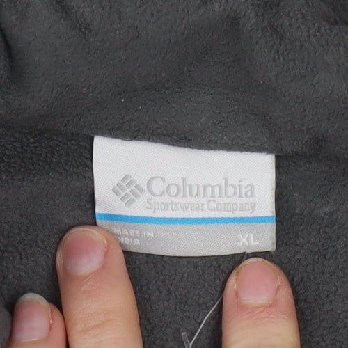 Columbia Men's Grey XL Fleece Full Zip Basic Jacket