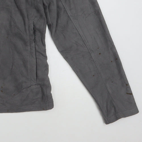 Columbia Men's Grey XL Fleece Full Zip Basic Jacket