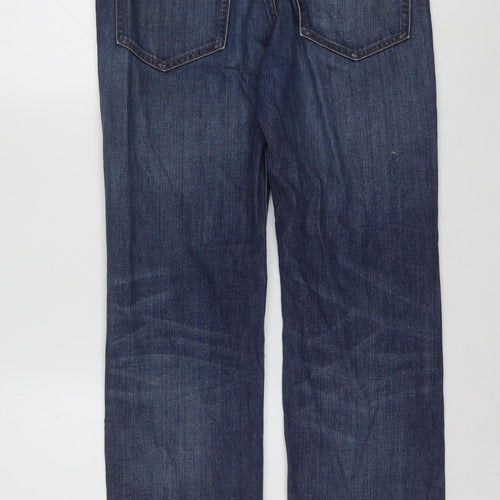 J.Crew Men's Blue Slim Straight Denim Jeans 31W 30L Cotton