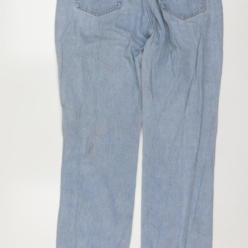 Lee Riveted Women's Blue Straight Leg Jeans Size 12 Regular Fit