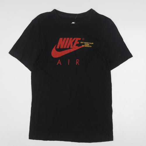 Nike Men's Black Air Graphic Cotton T-Shirt Size S
