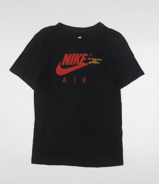 Nike Men's Black Air Graphic Cotton T-Shirt Size S