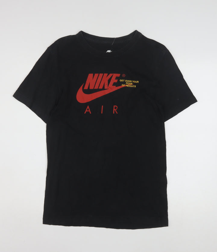 Nike Men's Black Air Graphic Cotton T-Shirt Size S