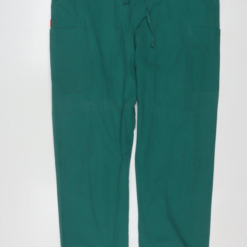 Dickies Womens Green Cargo Workwear Trousers M Regular