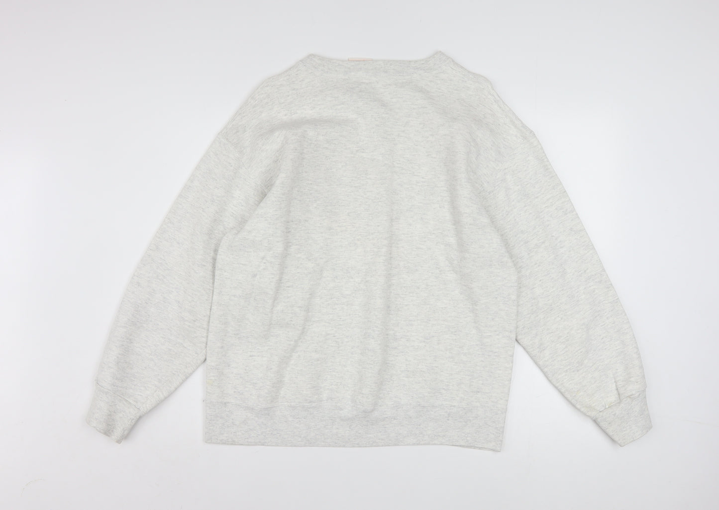 Top Threads Men's Grey Alaska Embroidered Pullover Sweatshirt Size L