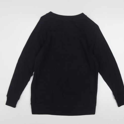 American Eagle Womens Black Long Sleeve Pullover Sweatshirt XXS