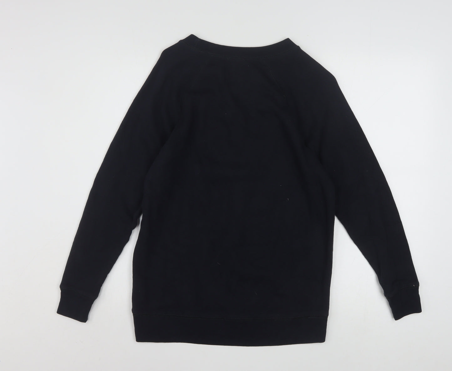American Eagle Womens Black Long Sleeve Pullover Sweatshirt XXS